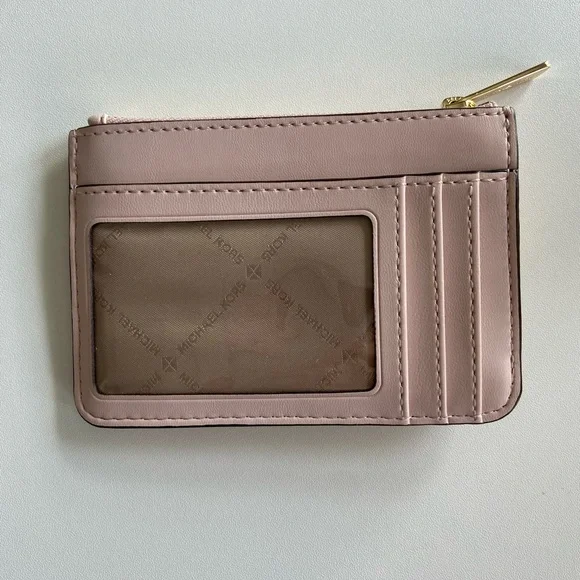 Michael Kors Pink Quilted Wallet - Picture 2 of 5